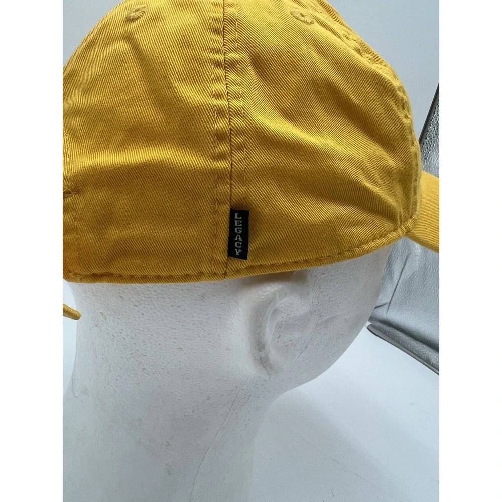 Legacy NC A&T Aggies Yellow Adjustable Strapback Hat Cap NCAA Embroidered